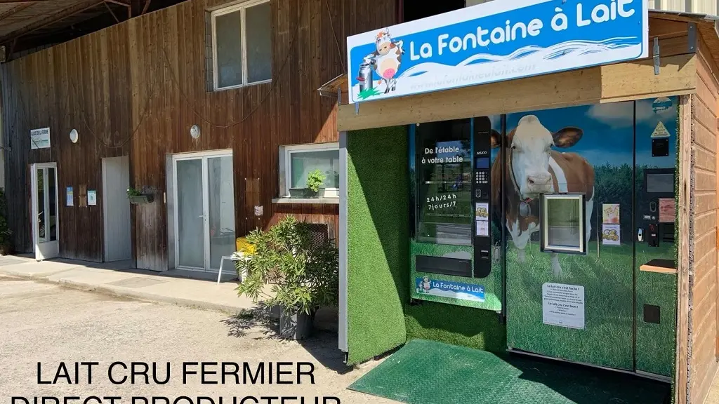 Le lait cru fermier en vente directe