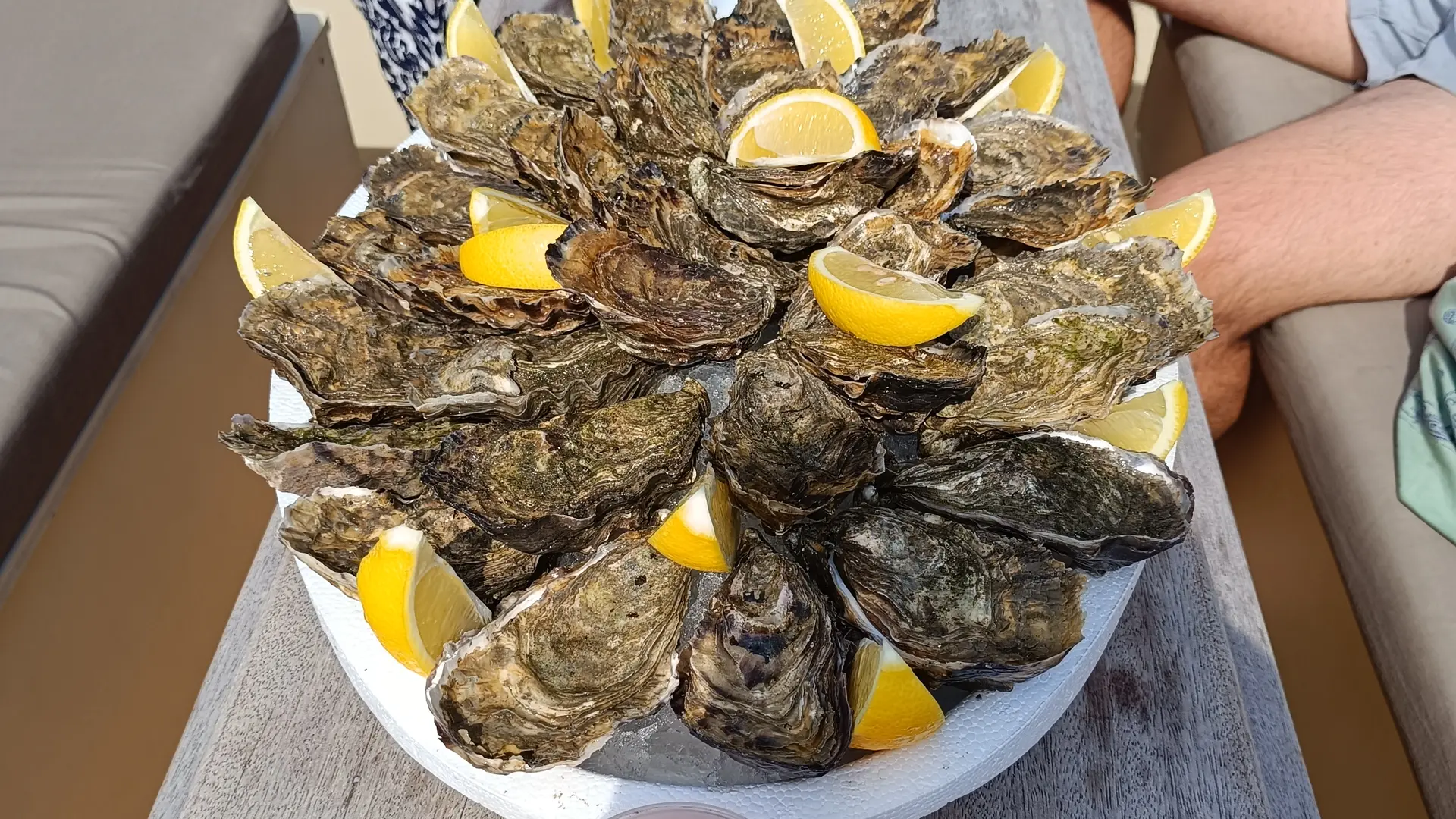 Dégustation d'huître