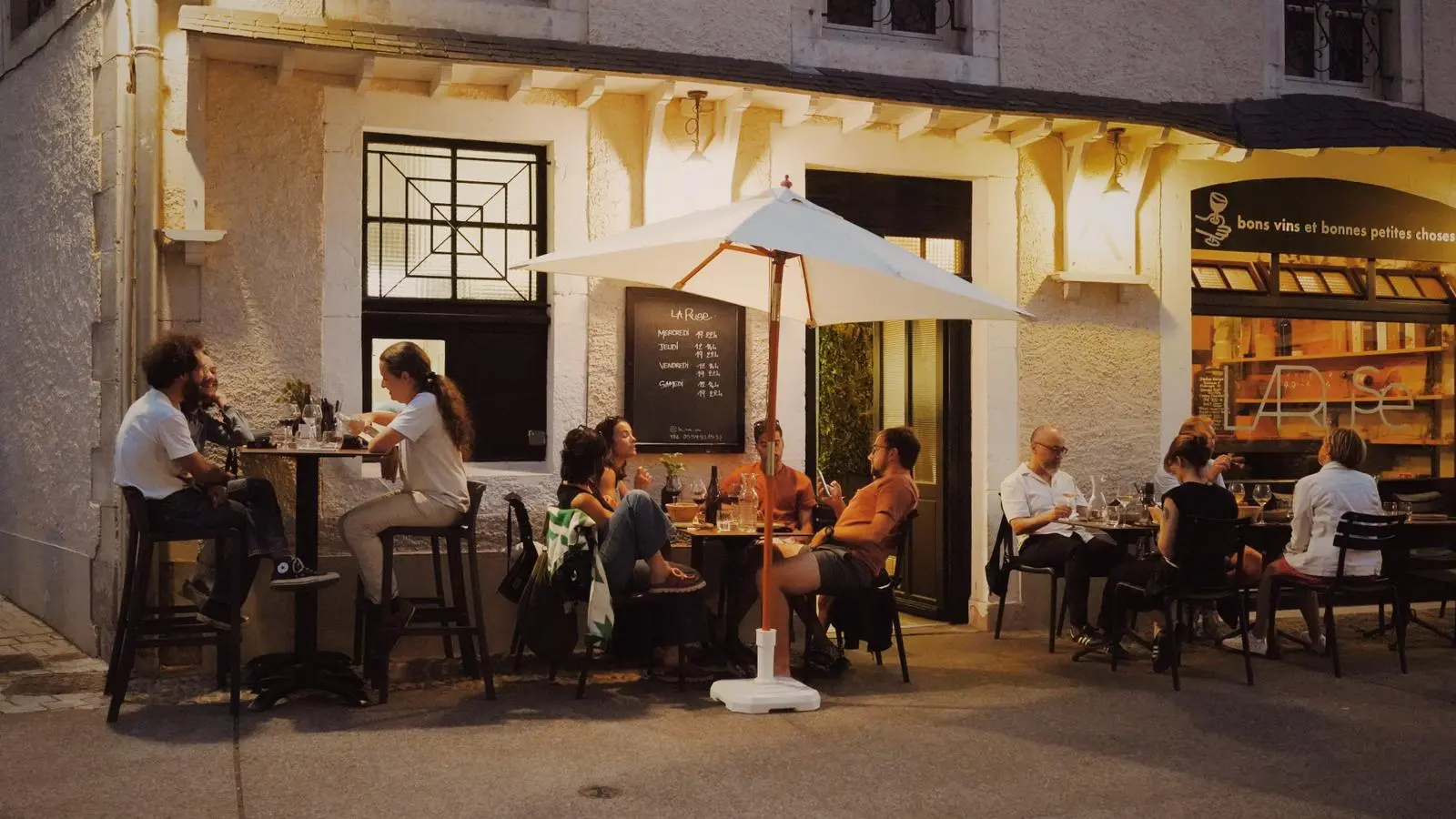 Restaurant La Ruse - Pau - la terrasse 2