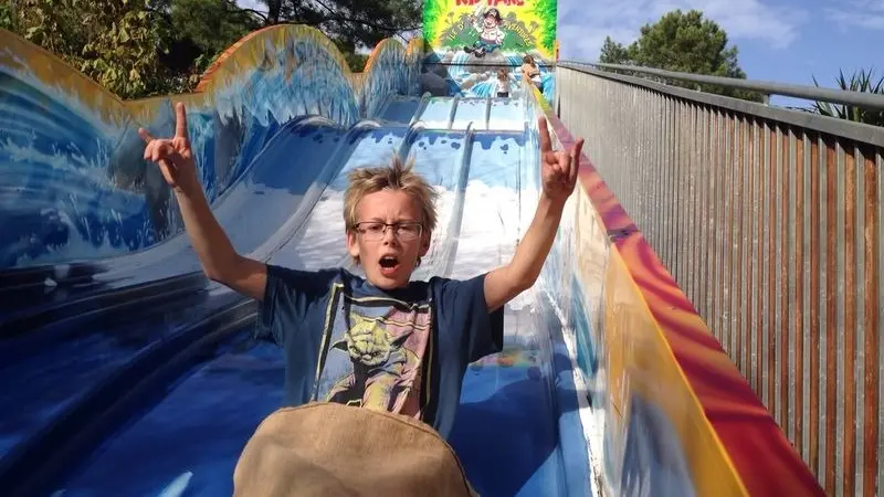 La cascade enchantée