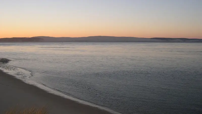 Lever de soleil sur la dune