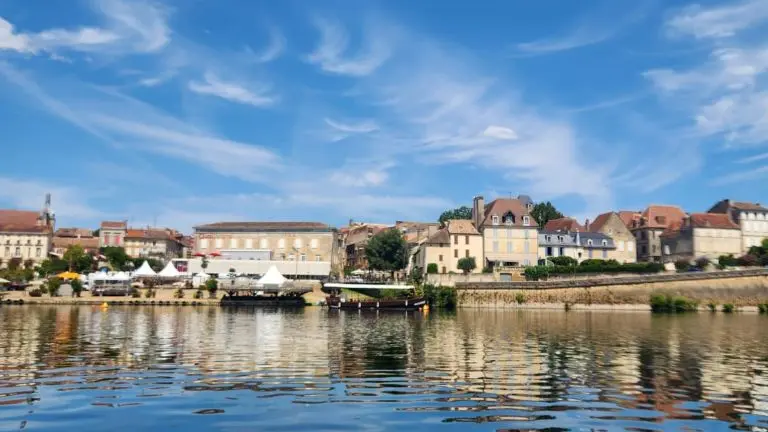 Bergerac en canoe paddle location