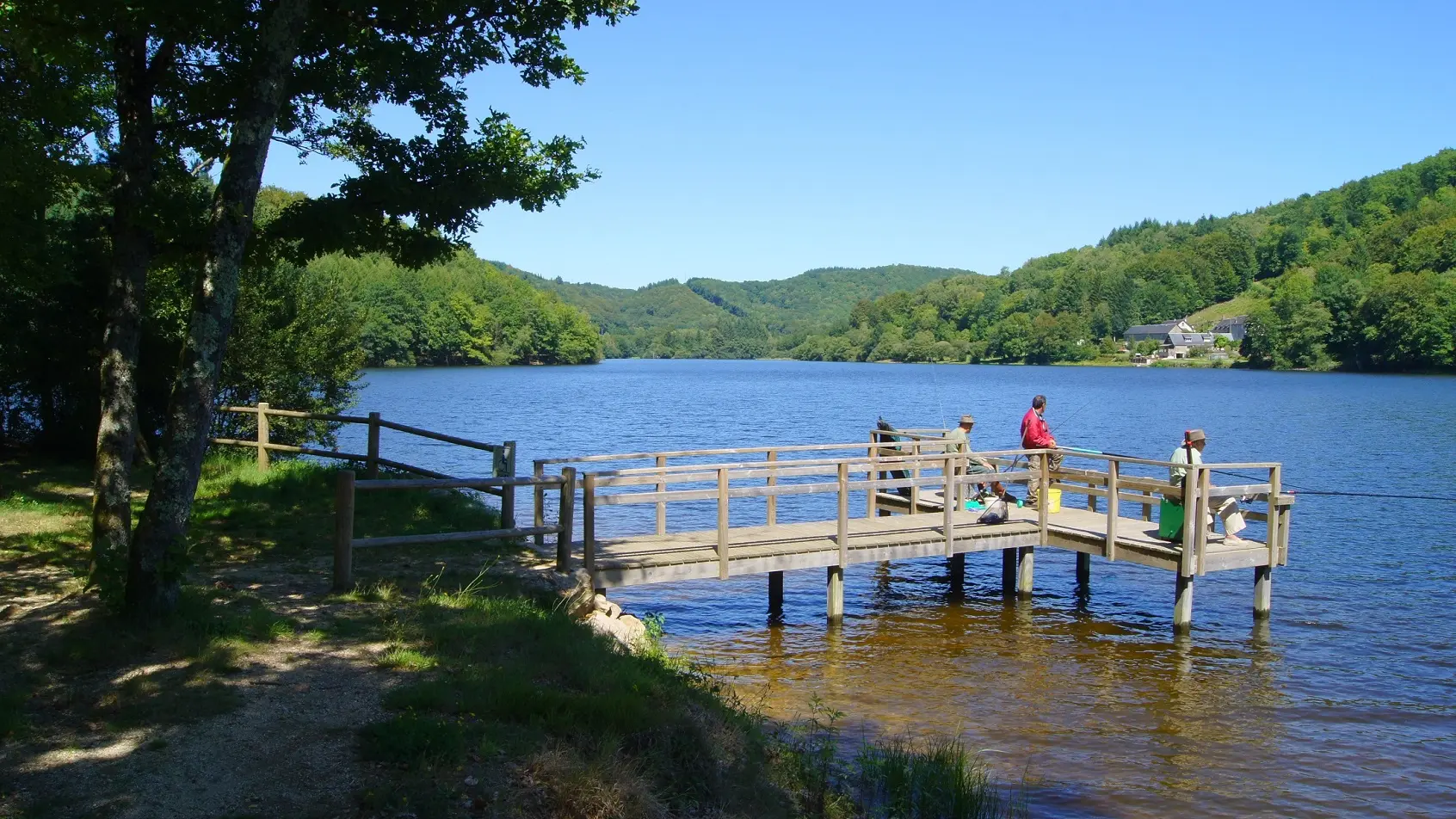 Peche - Lac des Bariousses - Treignac ©Nicolas Granger