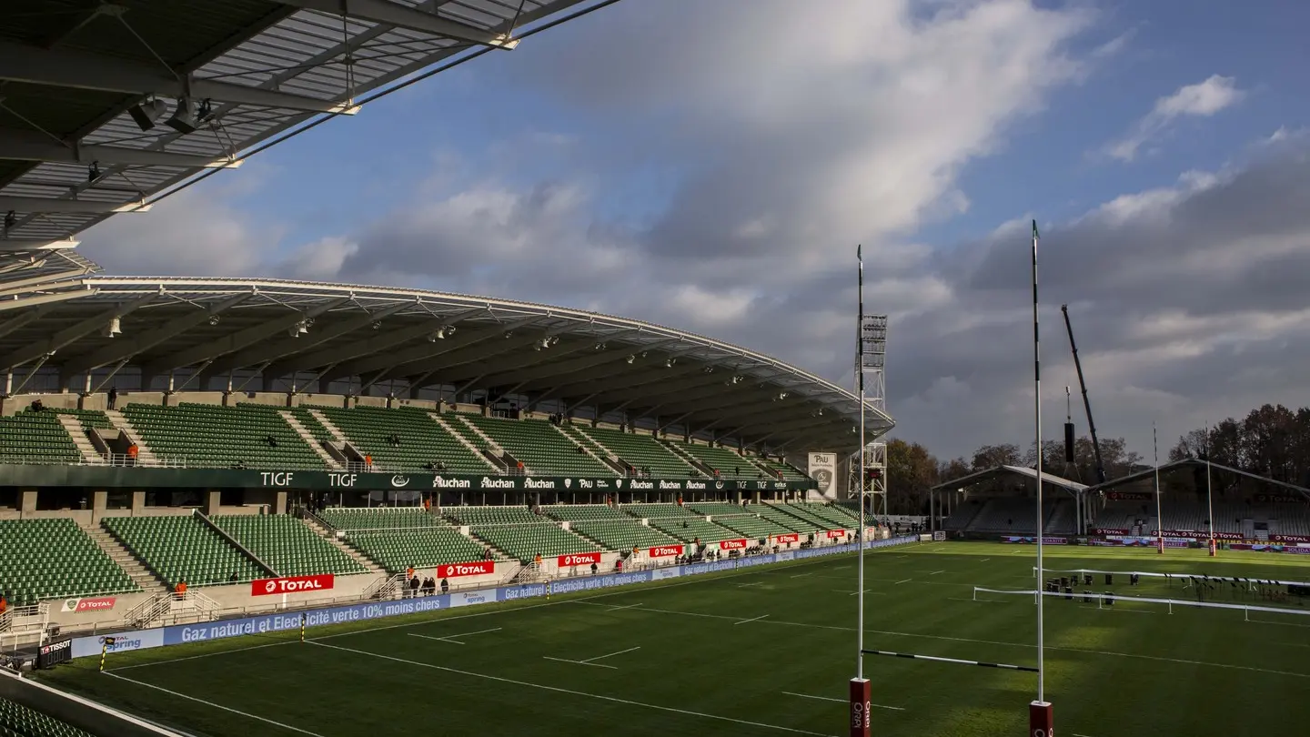 Stade du Hameau - Pau - Vue terrain