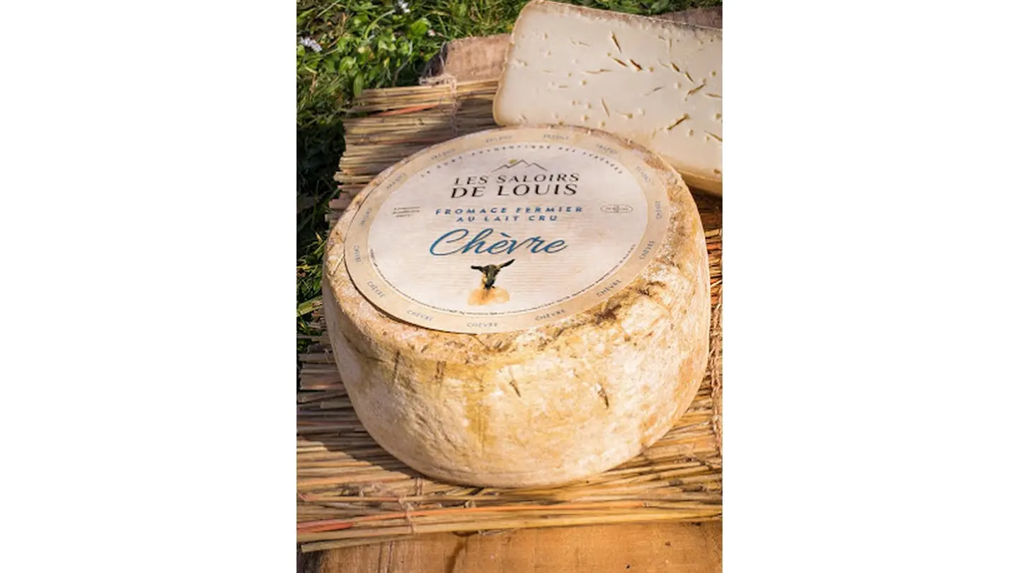 Tomme de chevre fermier lait cru des Pyrénées - Saloir de Louis - Fromagerie des 2 Berets- (2)