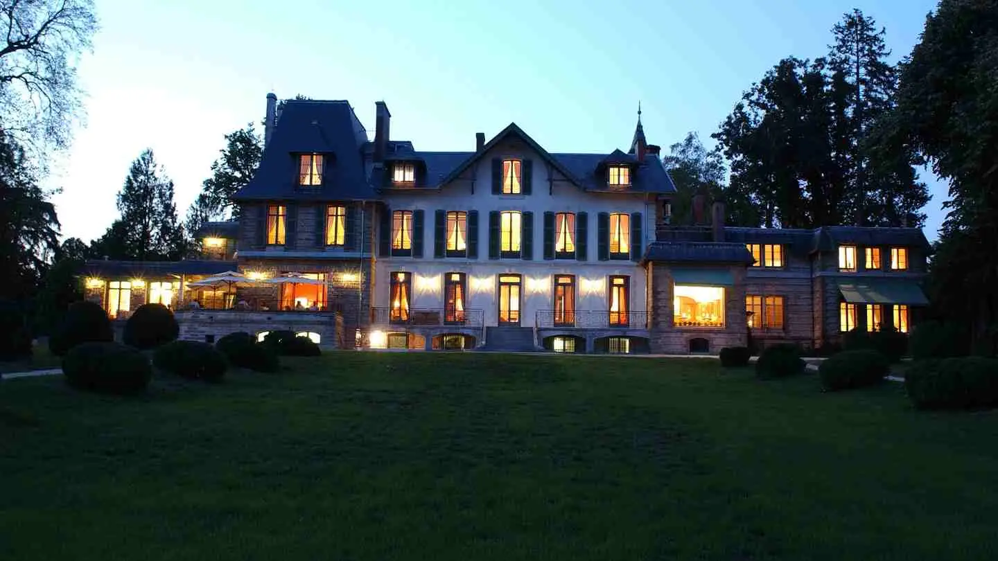 Restaurant Villa Navarre - Pau - extérieur nuit