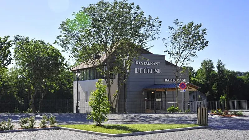 Villeneuve-sur-Lot - Le Moulin de Madame - façade Ecluse