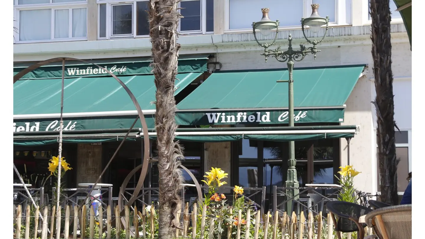 Winfield - terrasse -fleurs