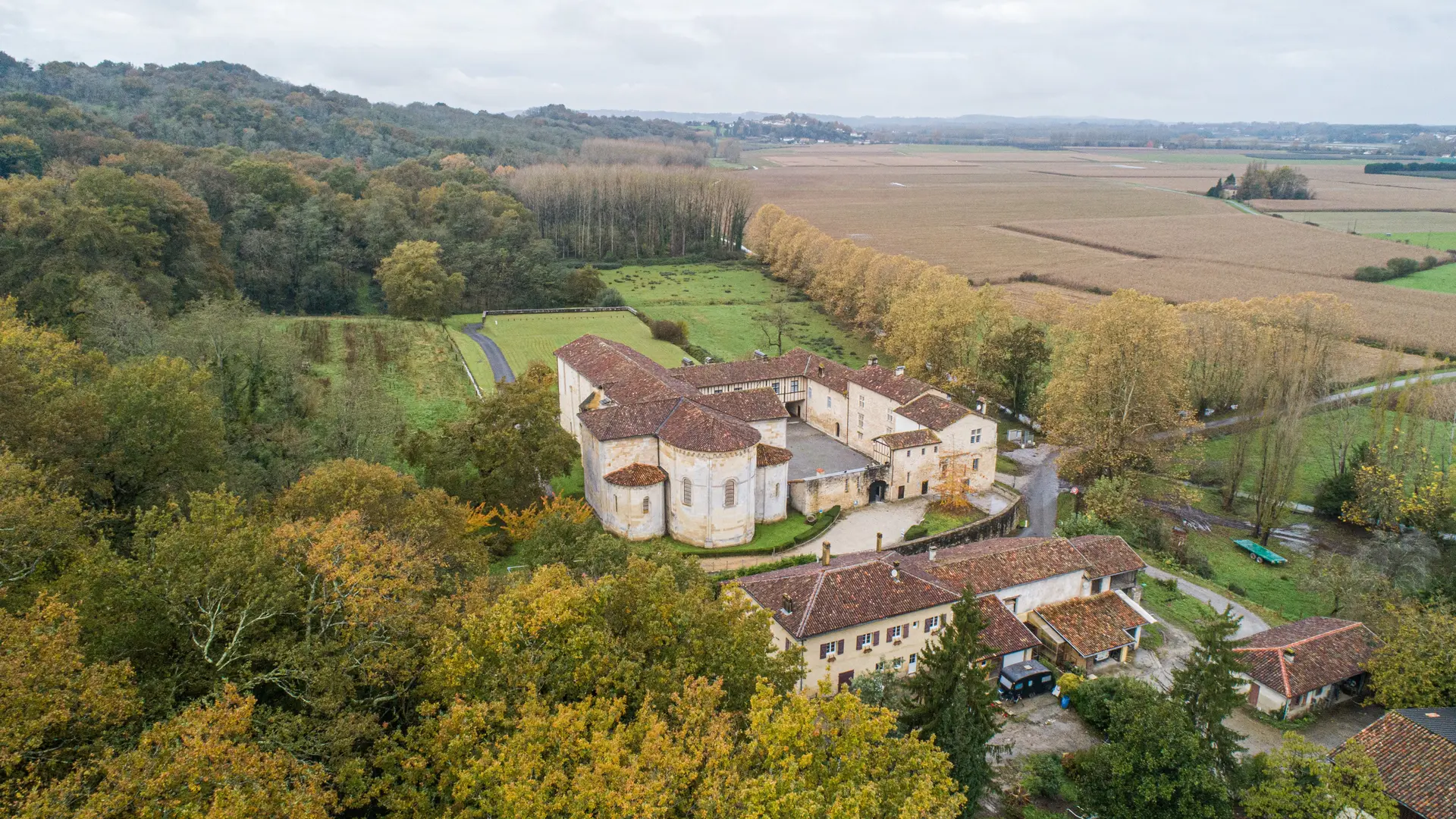 La Forêt près de l'Abbaye d'Arthous