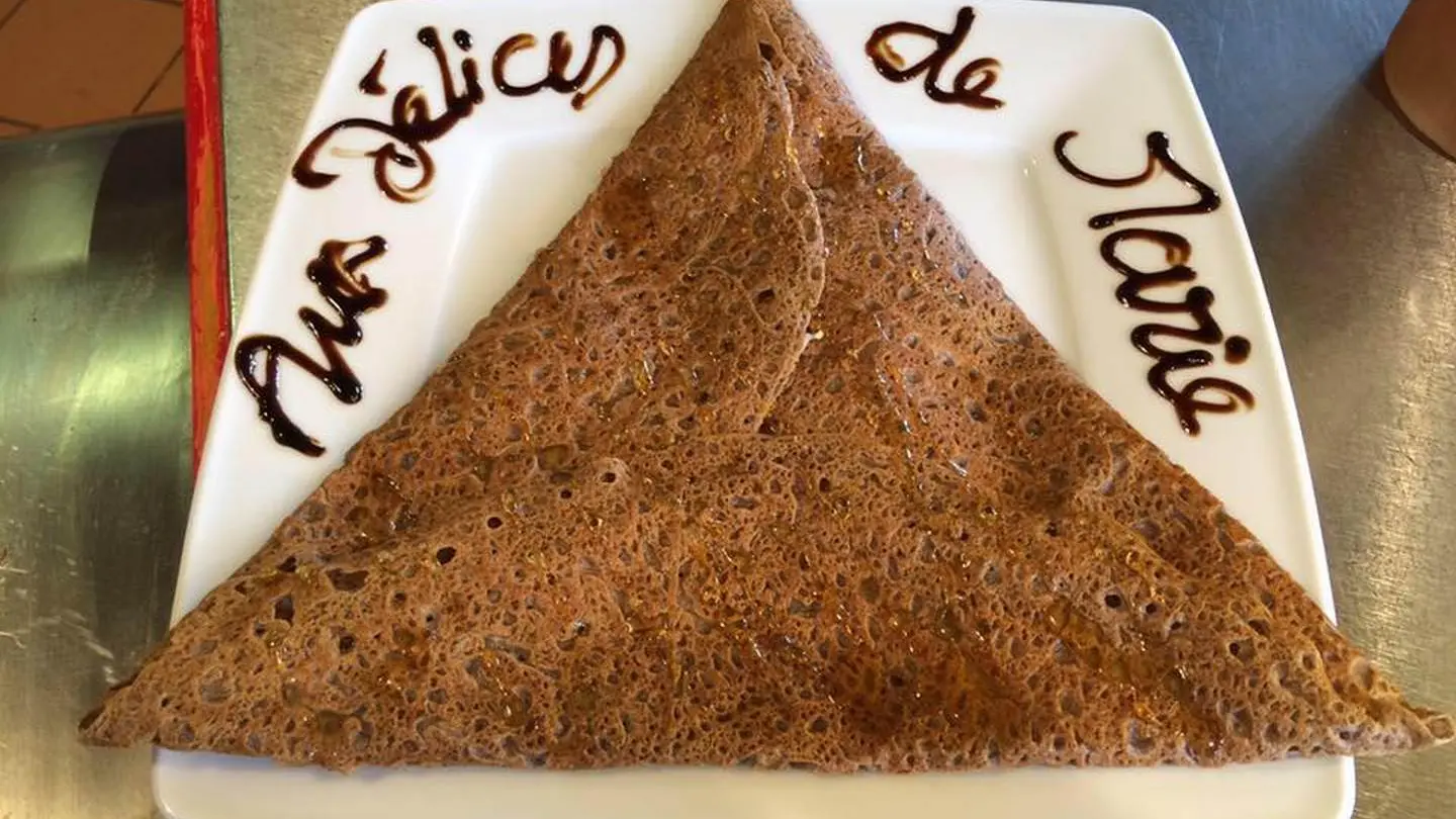 Restaurant Aux délices de Marie - Pau - crêpe sucrée