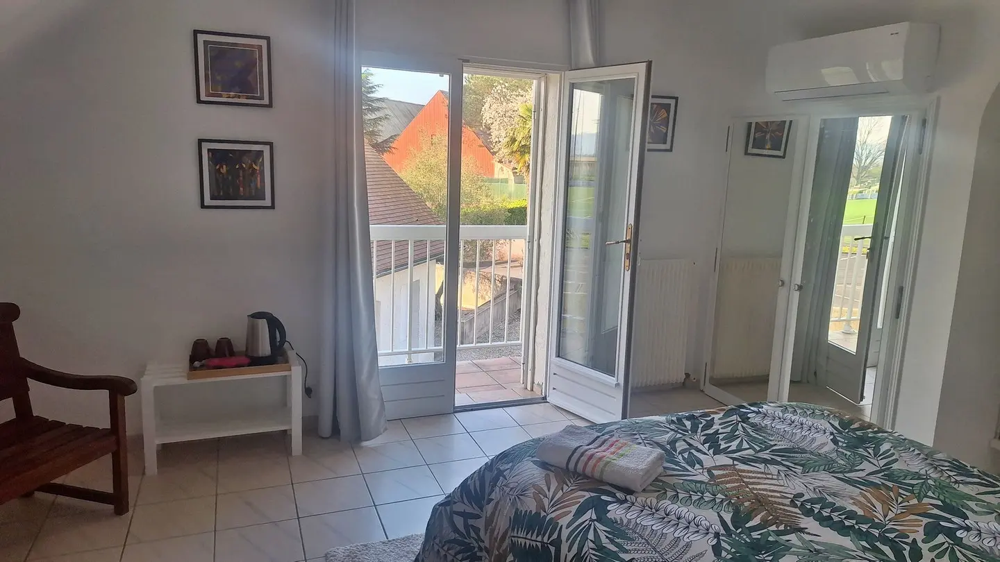 Chambre Parier - lescar - balcon