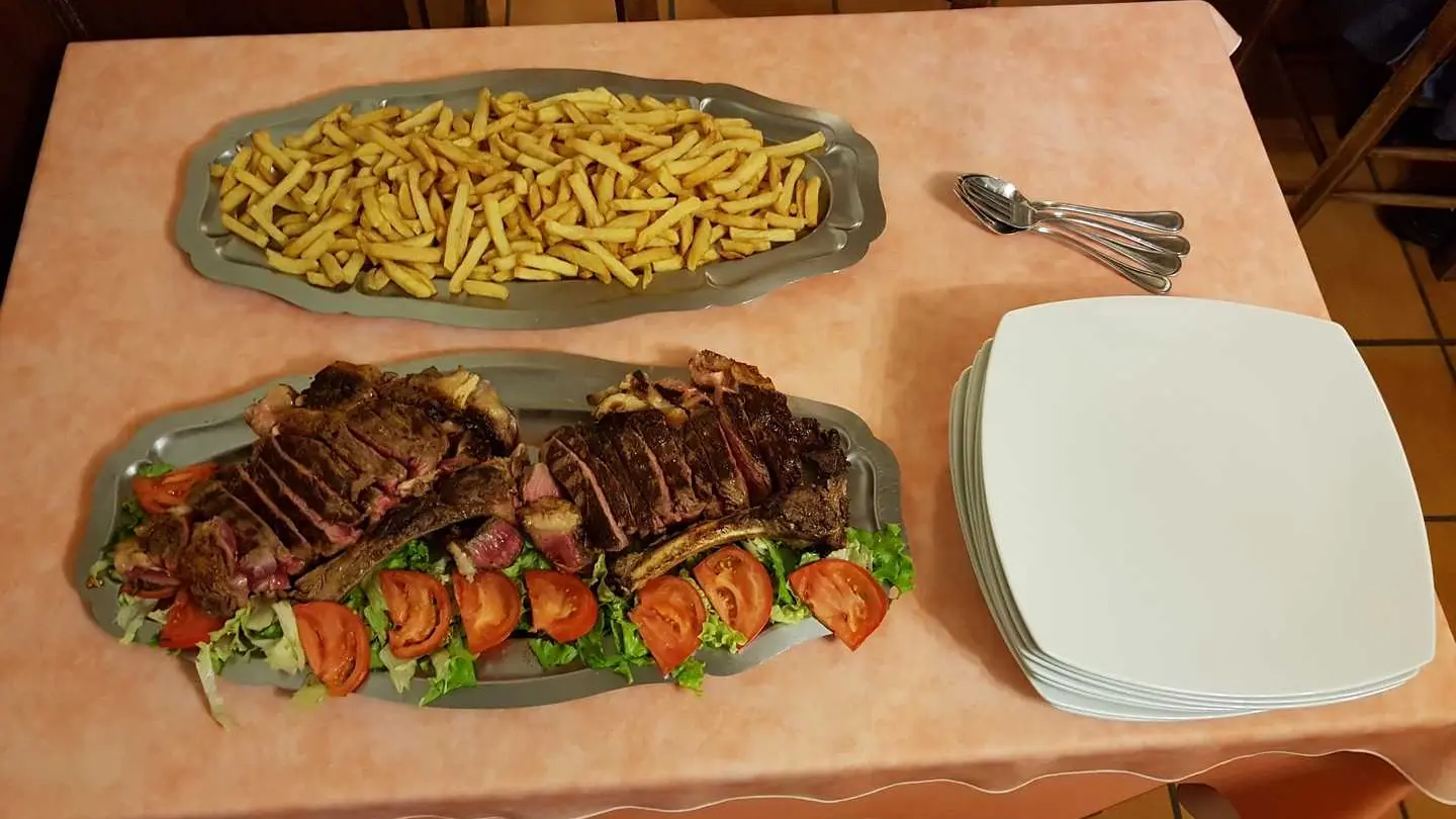 Restaurant Au bon coin - Lons - côtes de boeuf