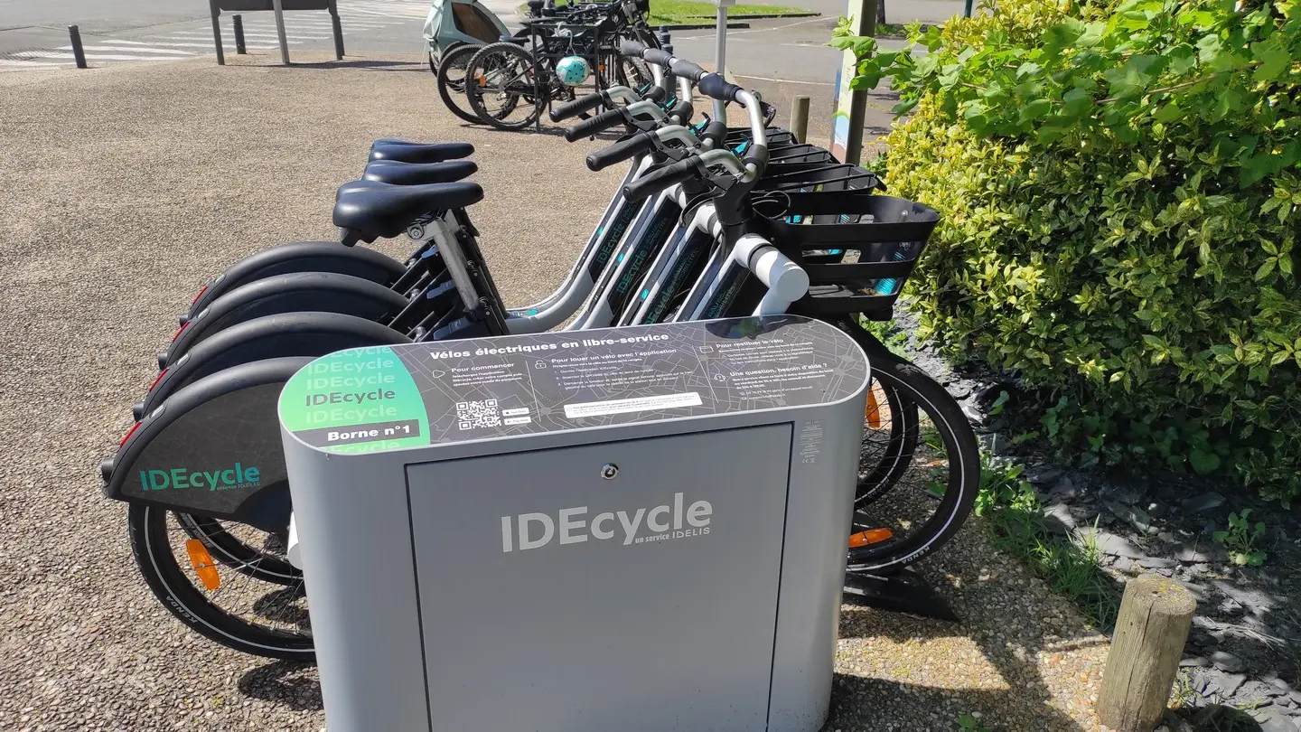 Location de vélos - Lescar Monod - borne n°1