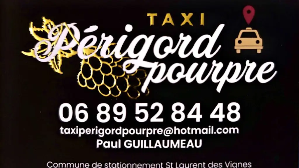 Taxi Périgord Pourpre