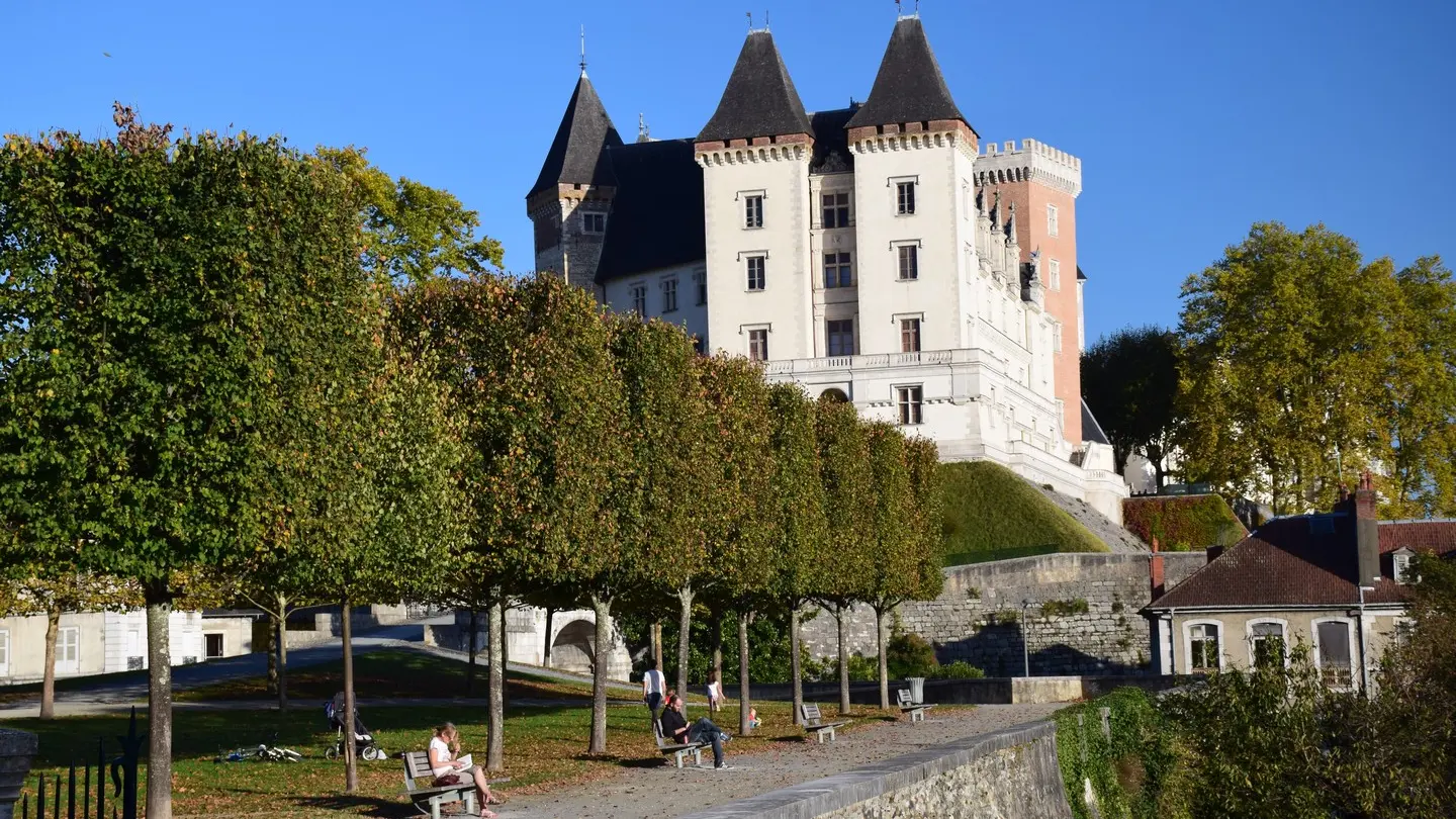 Musée National du Château de Pau - Pau - Château et basse plante