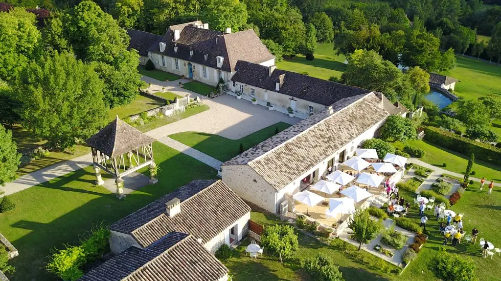 chartreuse du Bignac  - vue aérienne
