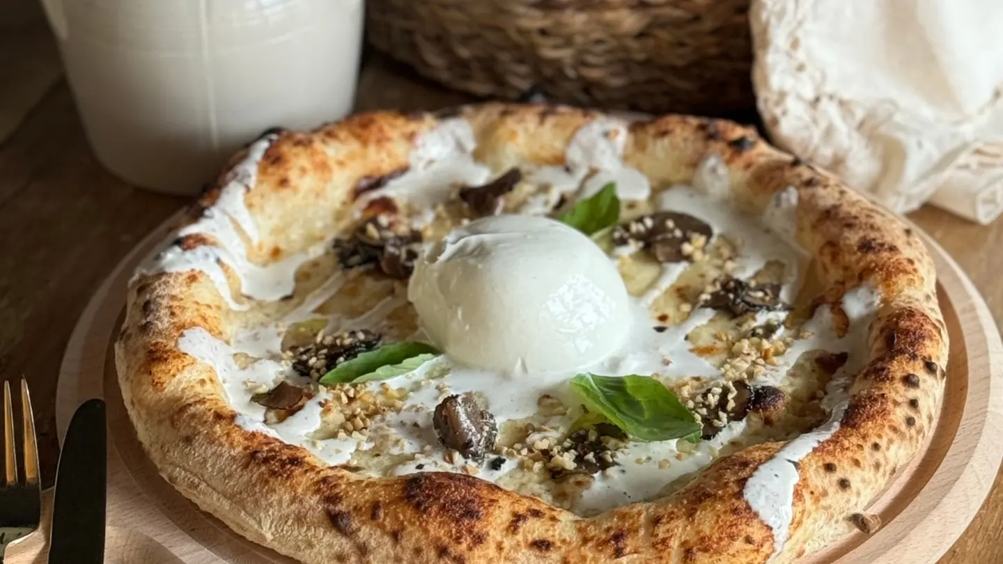 Restaurant Da Ennio - Lons - pizza burrata