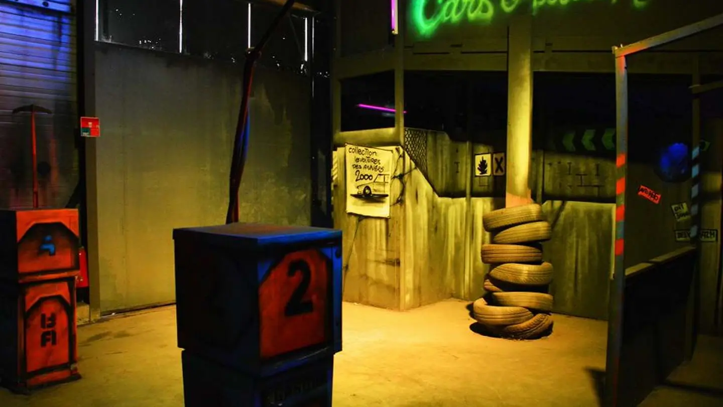 Laser Quest - Lescar - décor