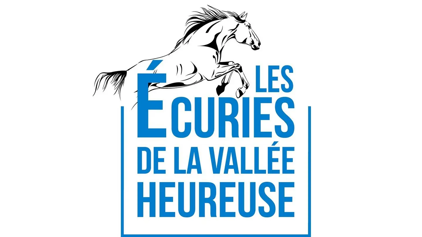 Les écuries de la vallée heureuse - Uzos - Logo