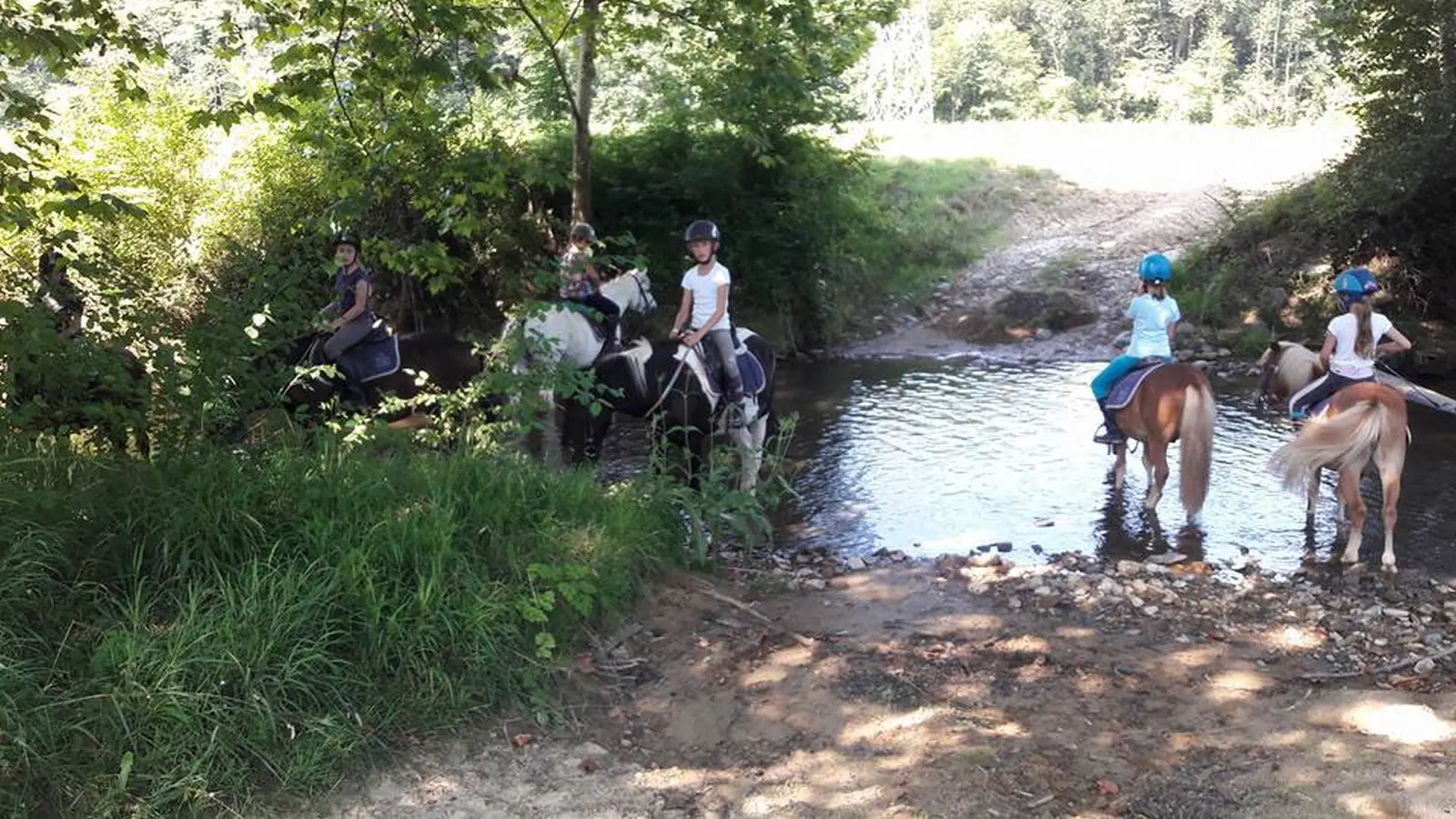 Les écuries de la vallée heureuse - Uzos - Balade