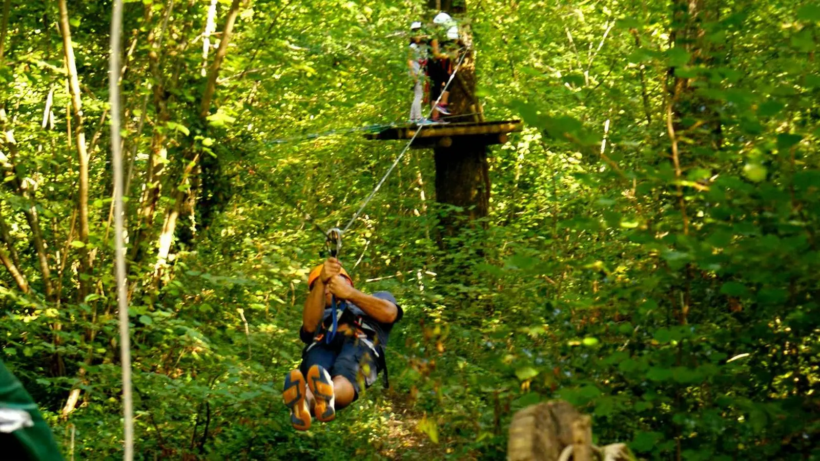 La Forêt des Vert'tiges - Pau - Tyrolienne