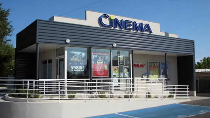 Devanture du cinéma