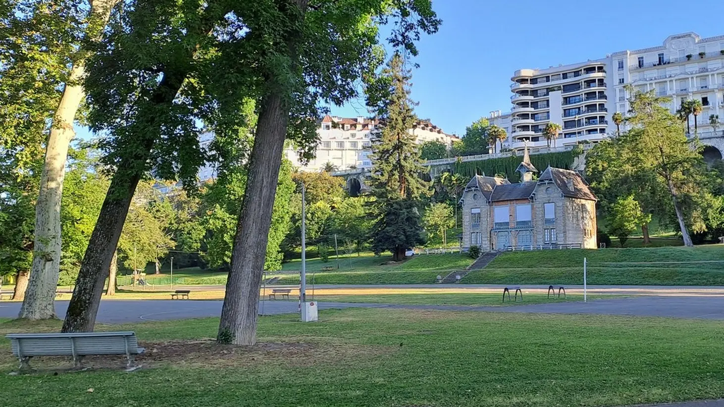 Parc Tissié - Pau - vue d'ensemble 1