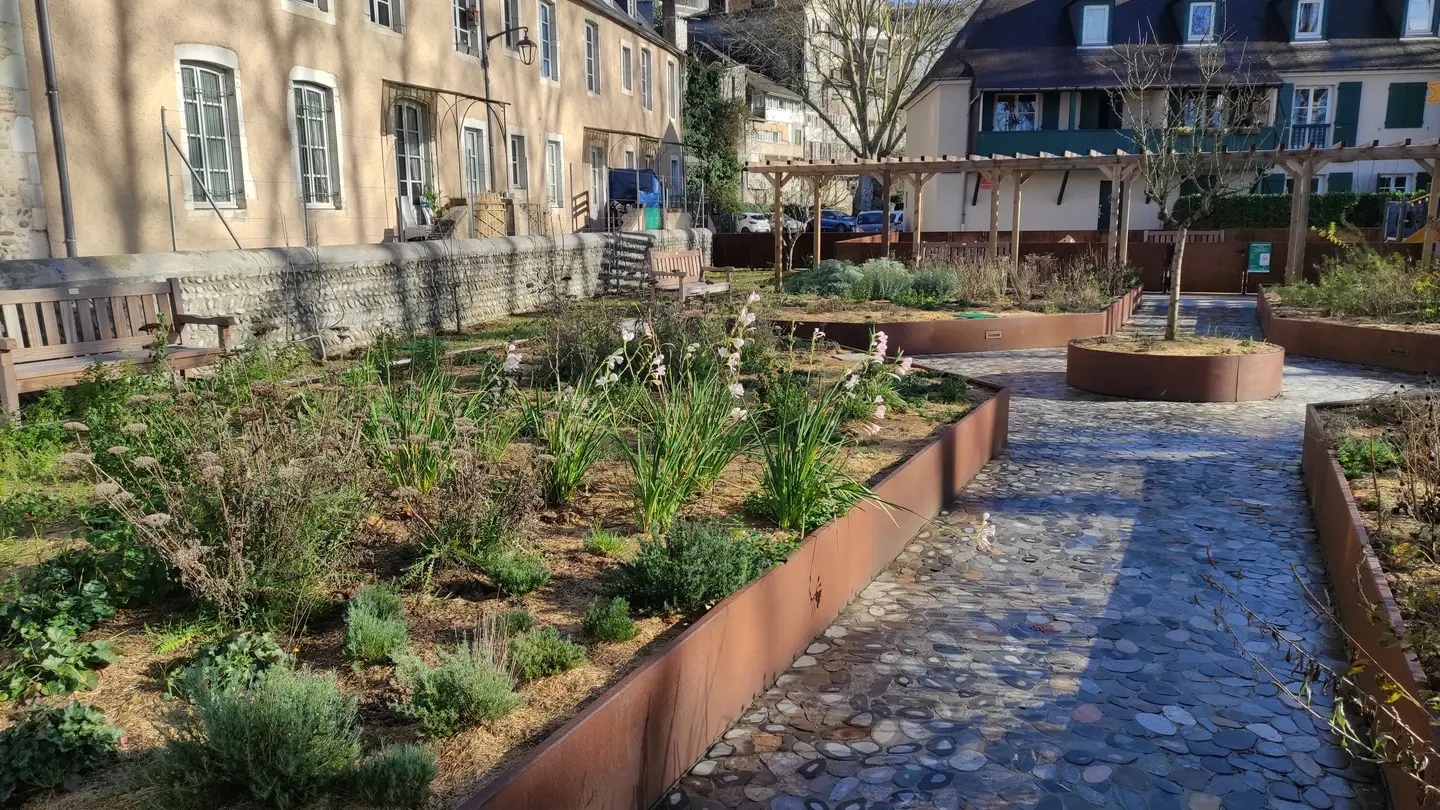 Jardins médiévaux - Pau