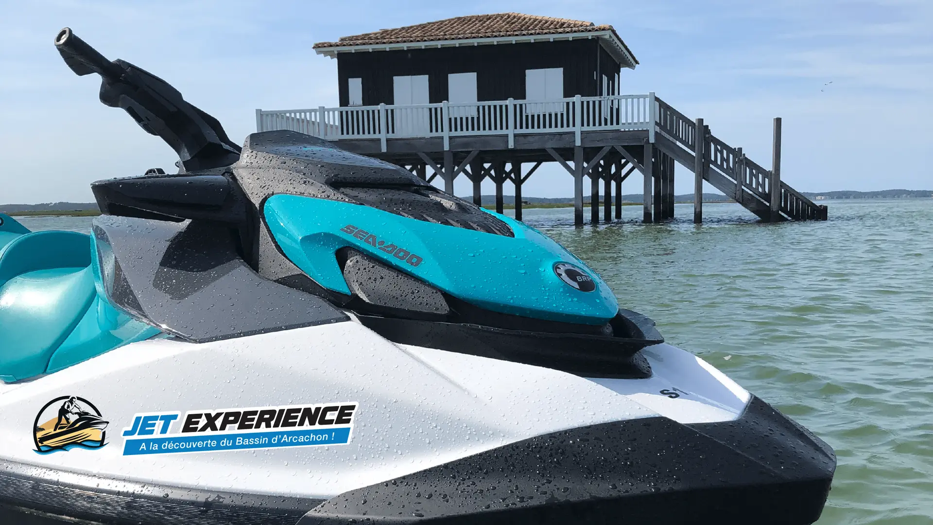 jetski au Cabane Tchanqée