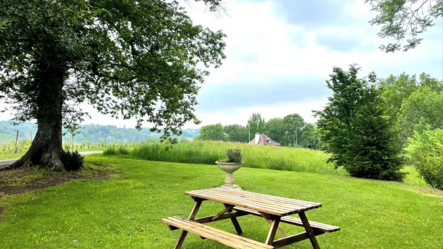 Meublé Lacoste - Laroin - jardin