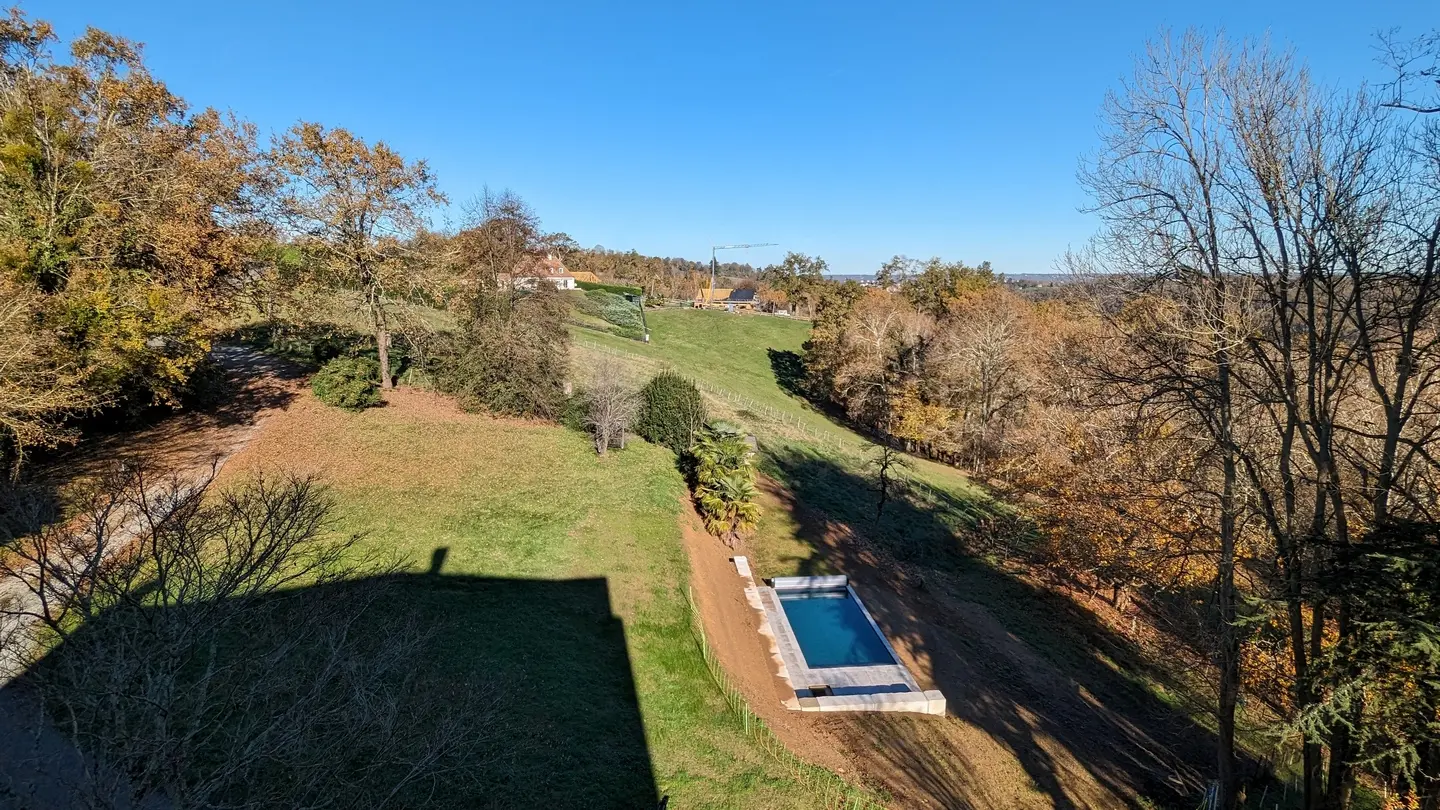 Clos Levenere - Jurançon - la piscine