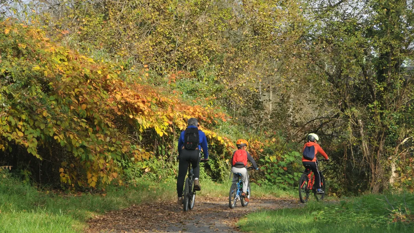 Laroin- la voie après le pont