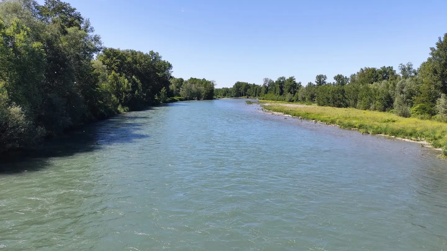 Lacs de Laroin - Laroin -  le gave au bord du sentier