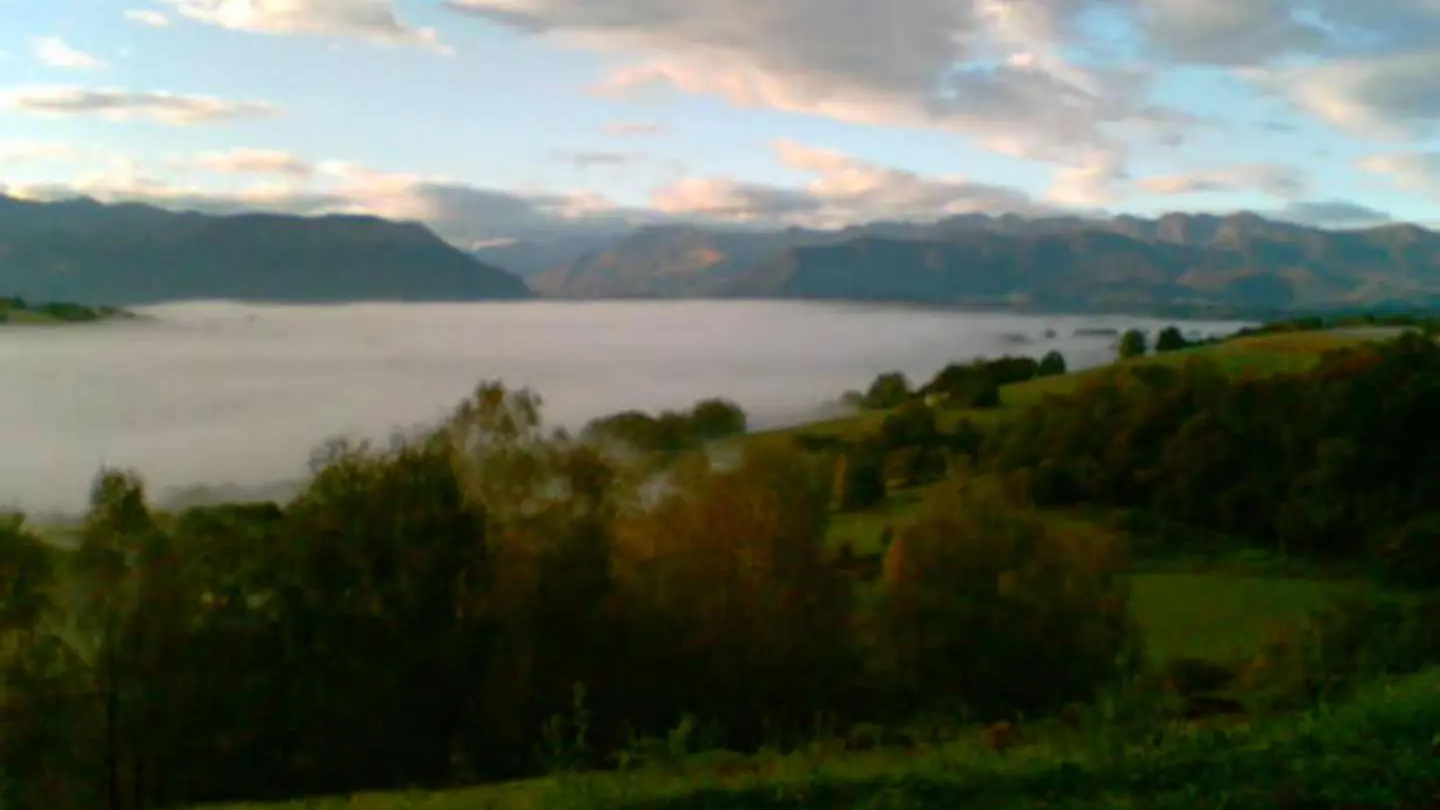 Le P'tit Tour - Bosdarros - Vue depuis centre équestre