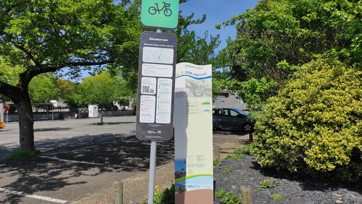 Location de vélos - Lescar Monod - mode d'emploi