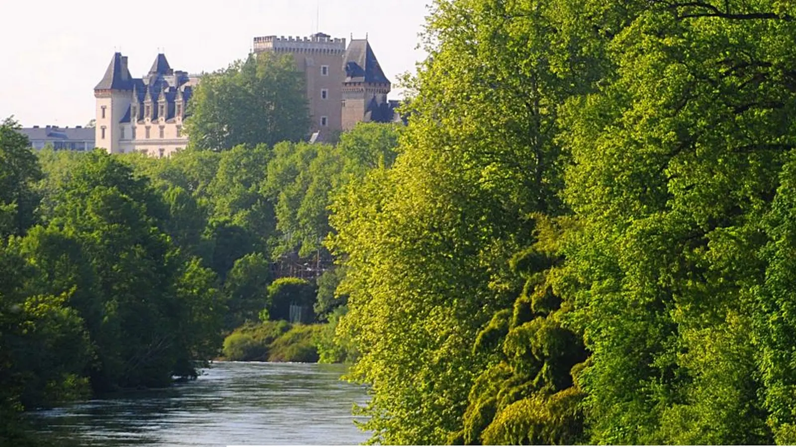 les rives du gave - Pau - vue du pont