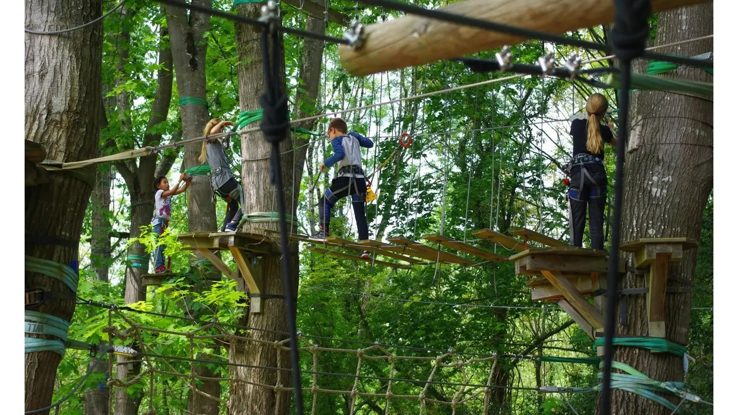 Aventure Parc - Bosdarros - Parcours en hauteur