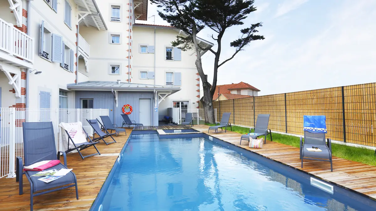 Vue piscine