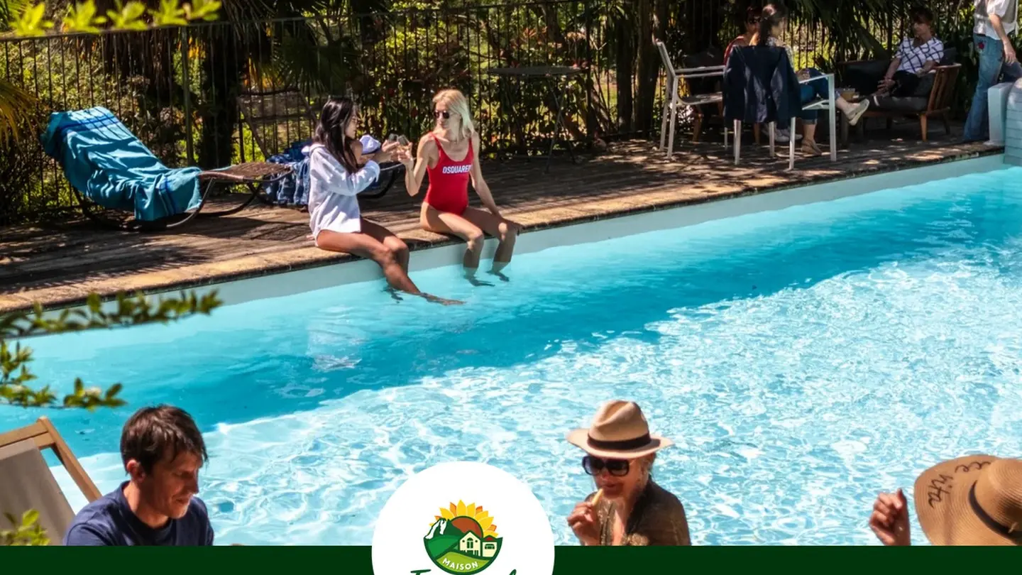 Maison Tournesol - Gan - piscine