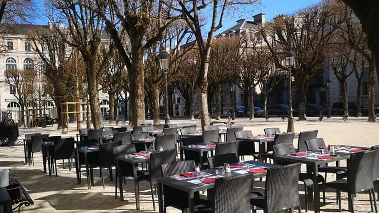 Restaurant La Brasserie Royale - Pau - terrasse