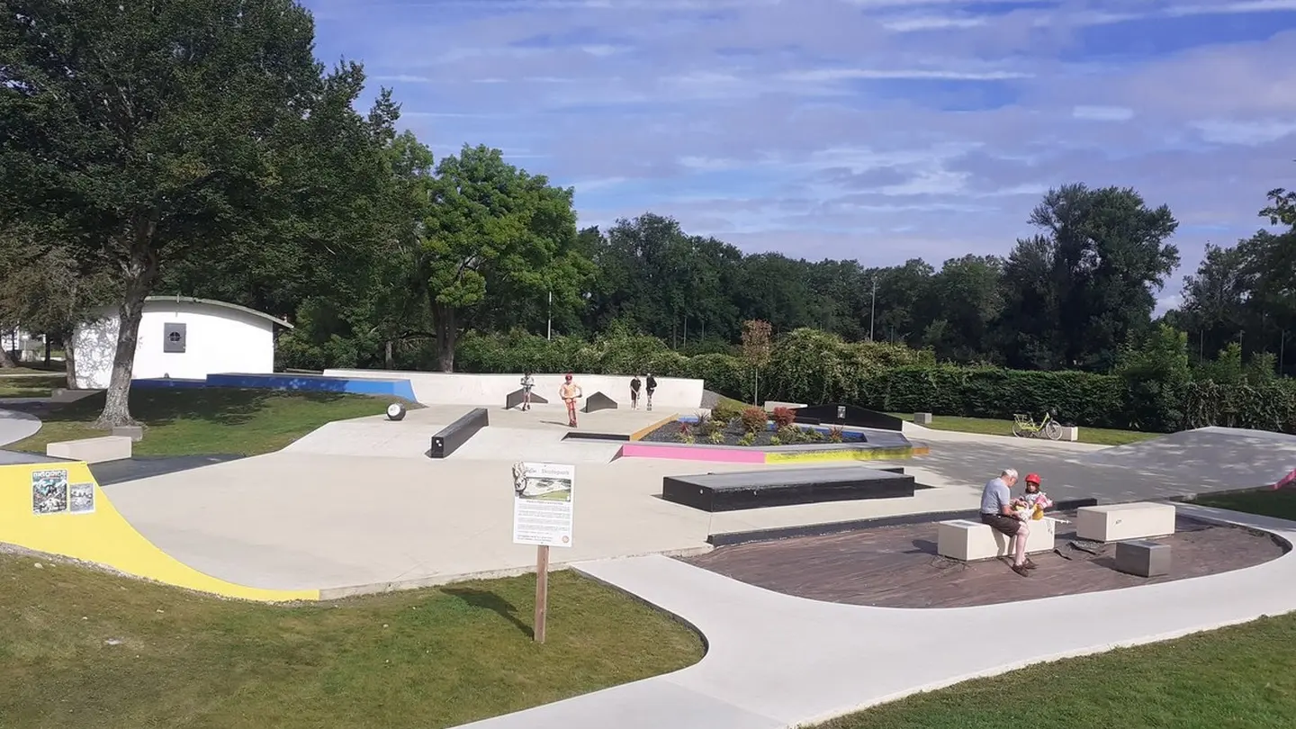 skate parc - jurançon - vue 1