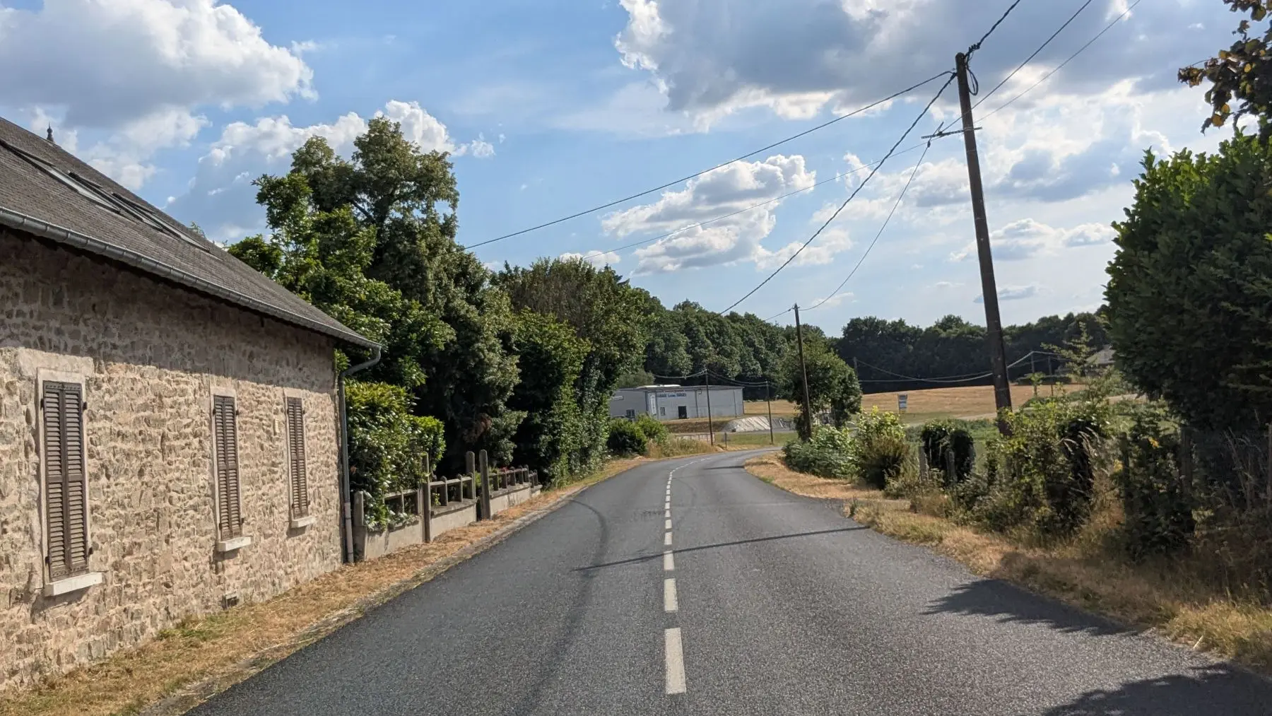 sortie de bourg Meilhards