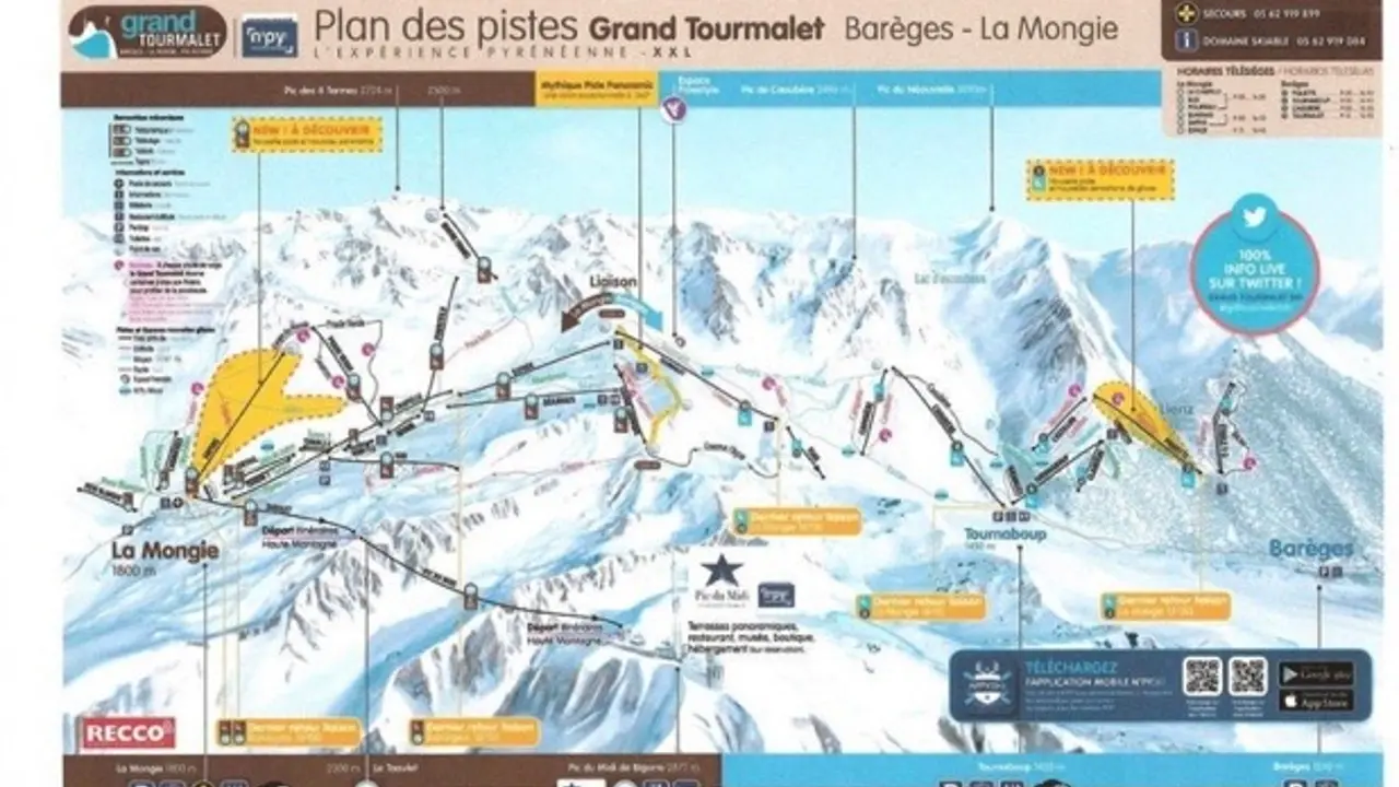 14 -Plan des Pistes