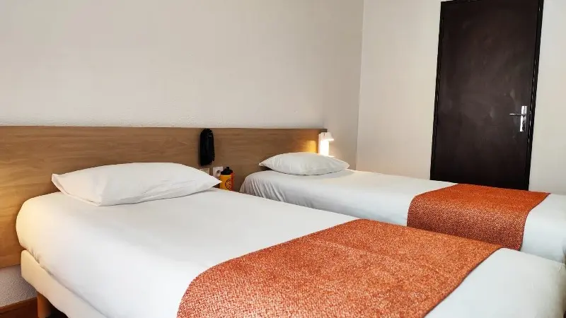 Lourdes hôtel Hélianthe chambre twin standard