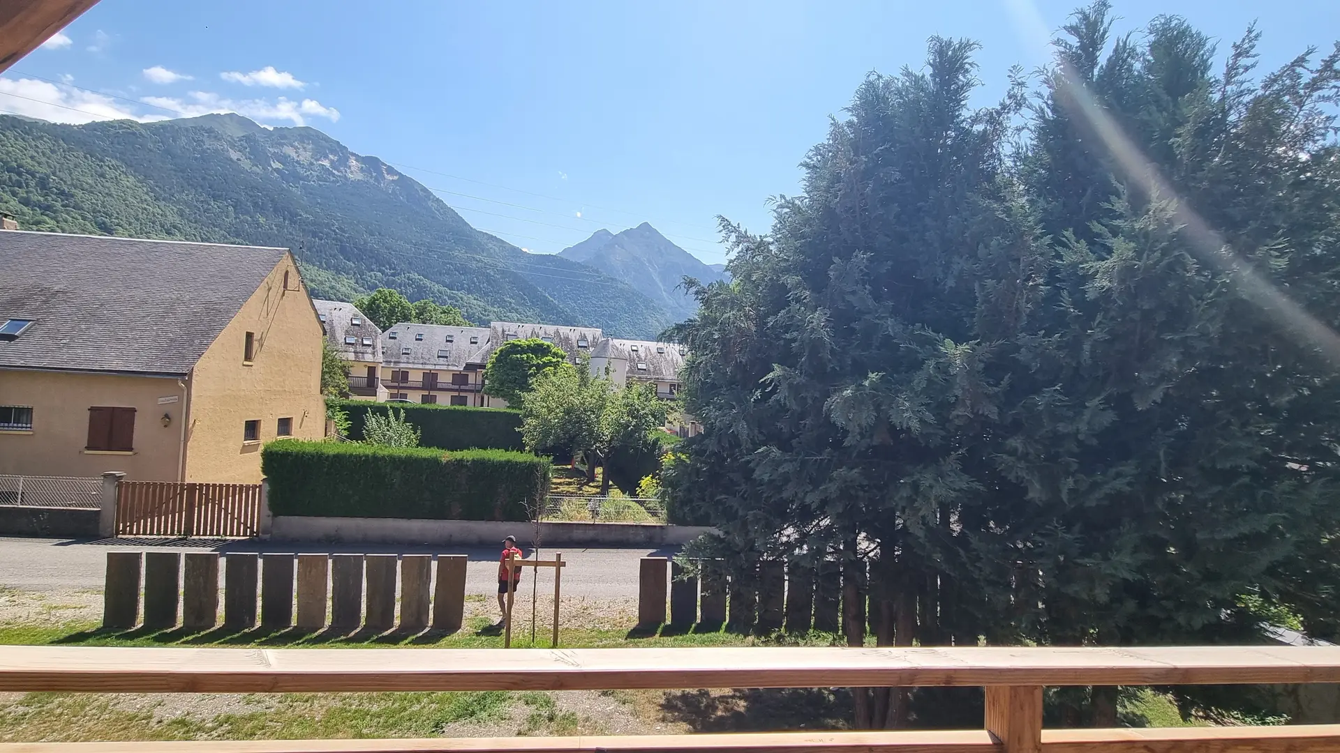 Vue de la terrasse