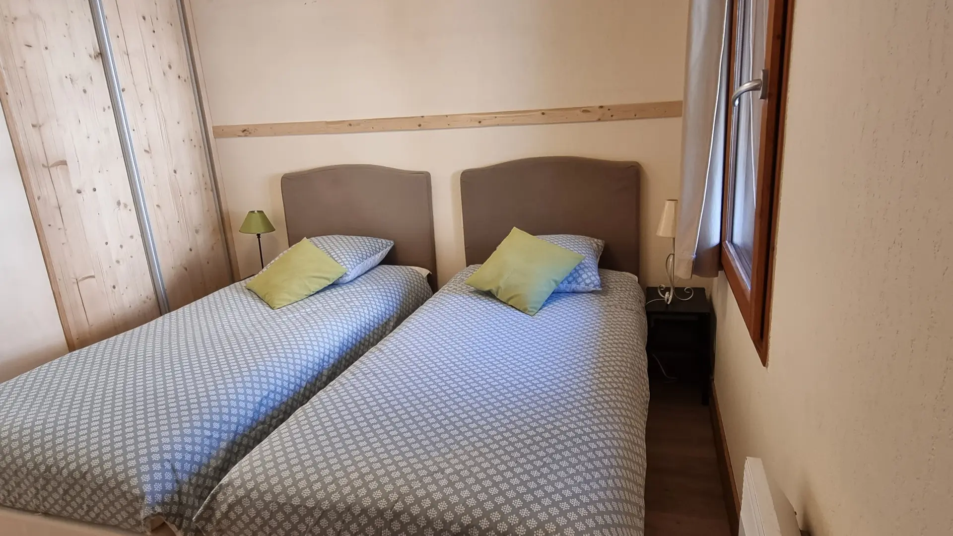 Cami Real - Appartement 124 - Chambre lits jumeaux