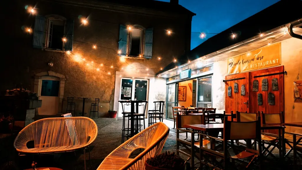 terrasse soir