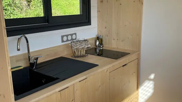 tiny House loc en aure cuisine