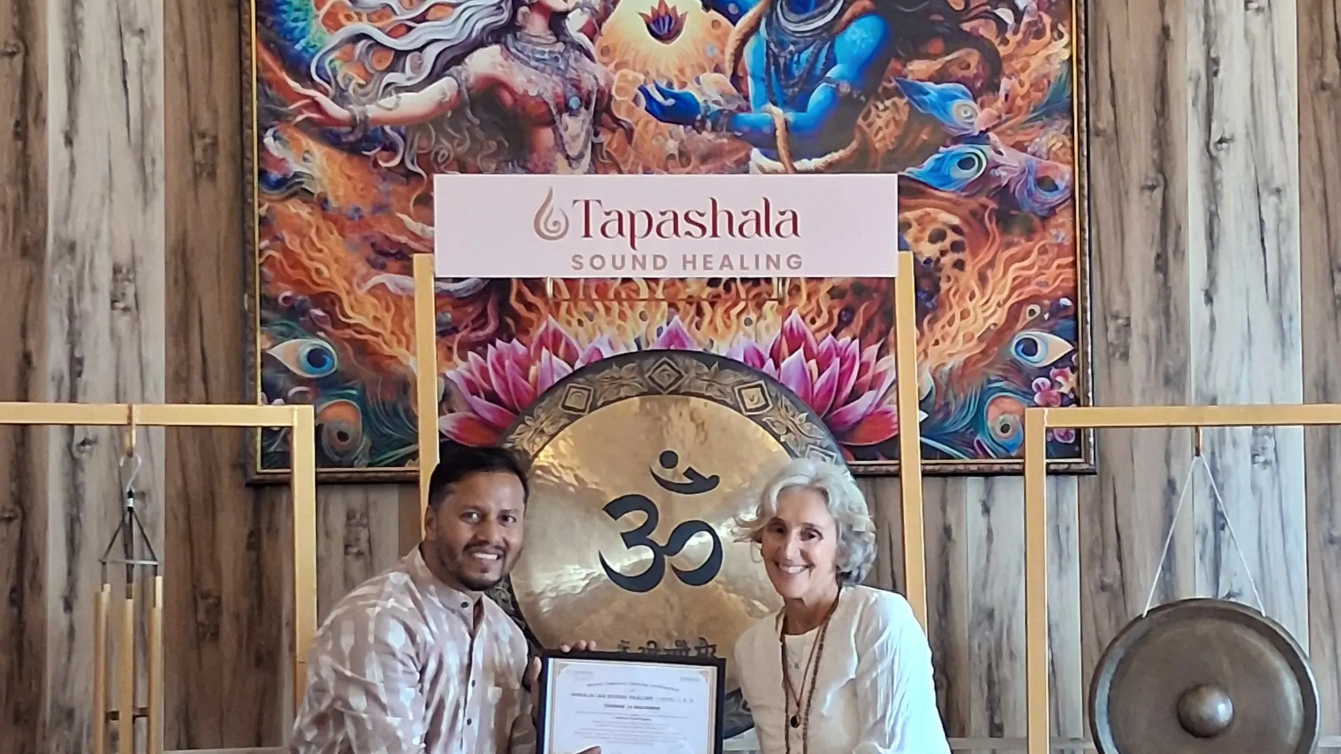 yoga et vibration bols himalayens
