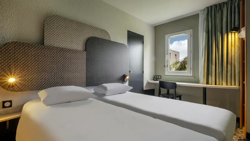 B&B Hôtel LourdesVerte_ChambreTwin